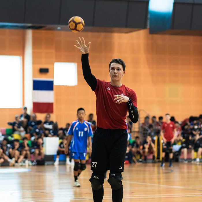 Match de groupe des championnats du monde de la jeunesse 2023, catégorie M18 garçons

Photo par Tchoukball Singapore

https://tchoukball.ch/wytc2023

A7C04980